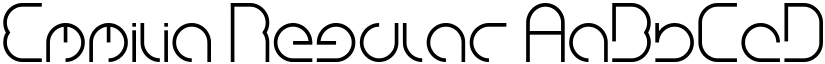 Emmilia Regular font