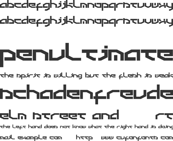 Detroit 3k font preview