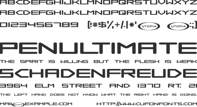 Samba is Dead font preview