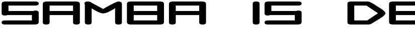 Samba is Dead font download
