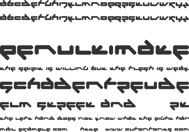 dreampop font preview