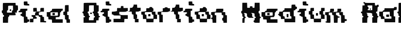Pixel_Distortion font download