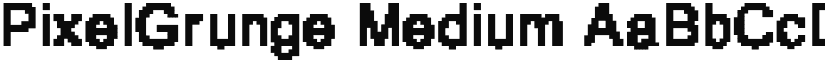 PixelGrunge font download