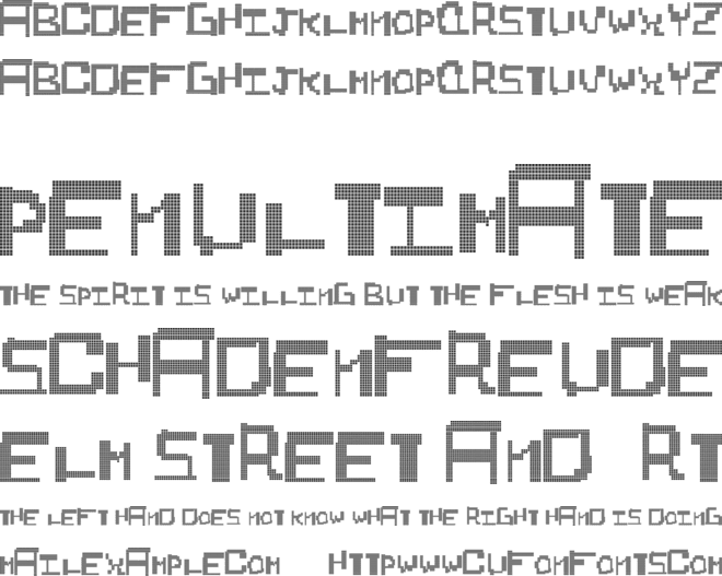 idkidk font preview