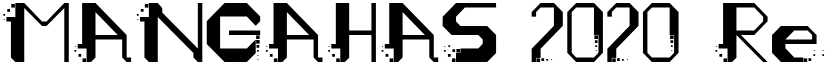 MANGAHAS 2020 Regular font
