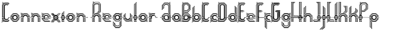 Connexion Regular font