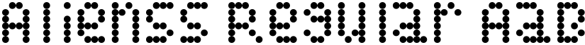 Alienss Regular font