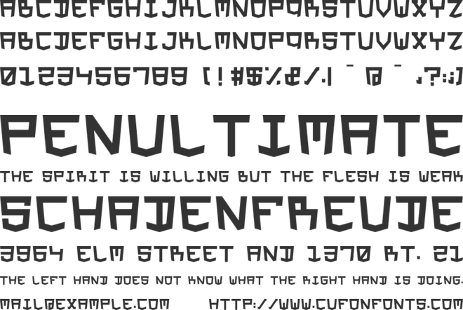 HTML5 Values font preview