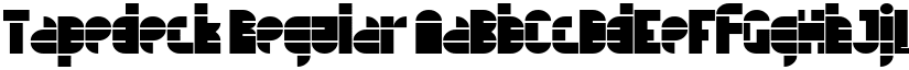 Tapedeck font download