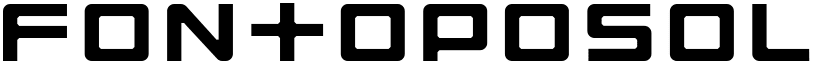 FontopoSOLID Regular font