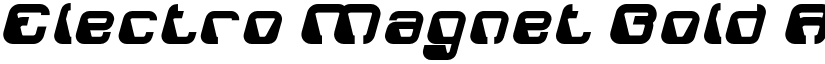 Electro Magnet Bold font