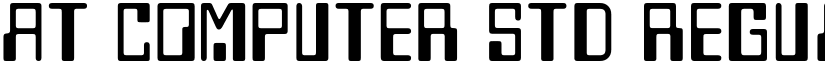 AT Computer Std font download
