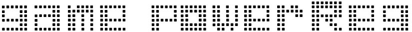game powerRegular font