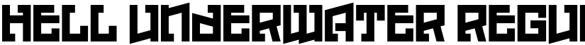 Hell Underwater Regular font