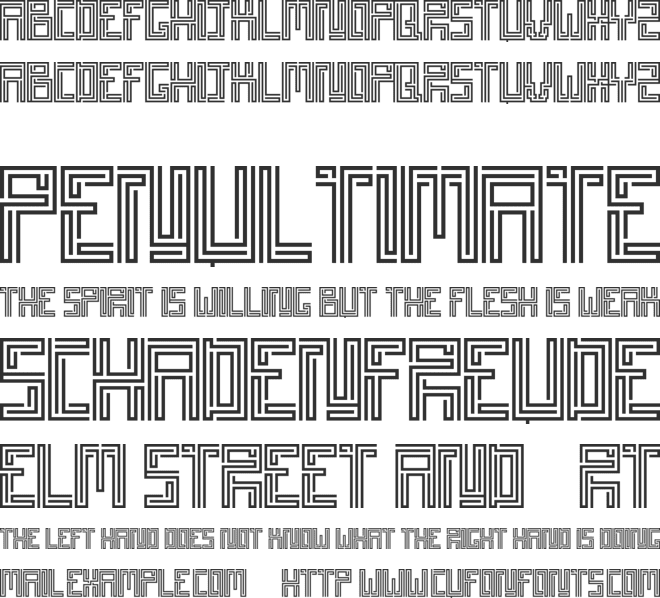 PATATARTINER font preview