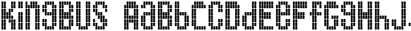 KingBus font
