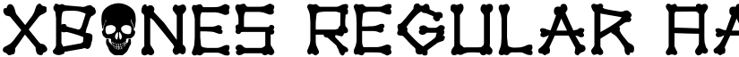 xBONES Regular font