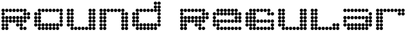 Round Regular font