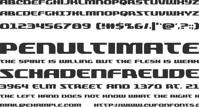 Quickening font preview