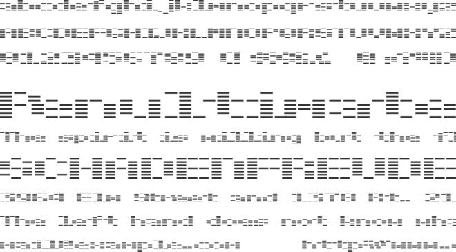 Oto Tanpa + Choucha font preview