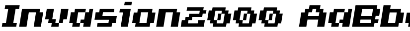 Invasion2000 font