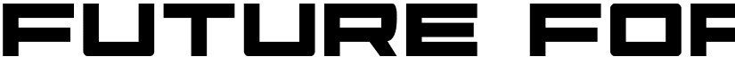 Future Forces Regular font