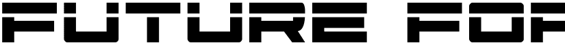 Future Forces Laser Regular font