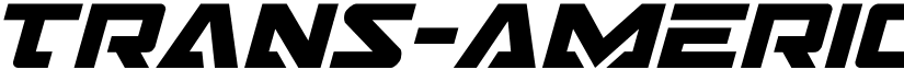 Trans-America Italic Italic font