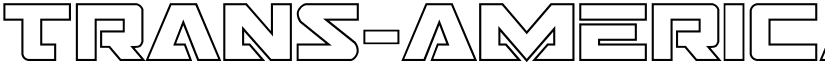 Trans-America Outline Regular font