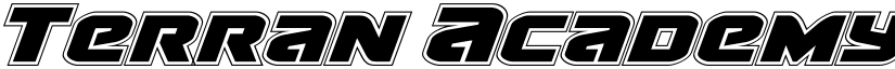Terran Academy Italic Italic font