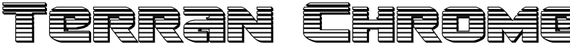 Terran Chrome Regular font
