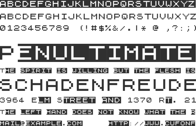 ZX81+Spectrum font preview