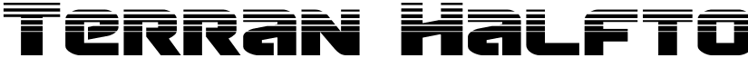 Terran Halftone Regular font
