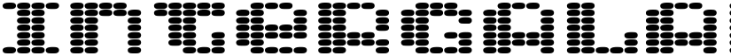 Intergalaktika font