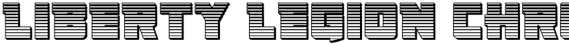 Liberty Legion Chrome Regular font