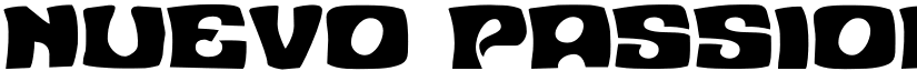 Nuevo Passion Regular font