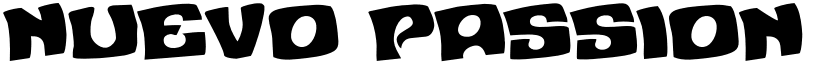 Nuevo Passion Rotated Regular font