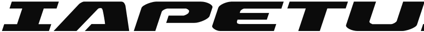 Iapetus Expanded Italic Expanded Italic font