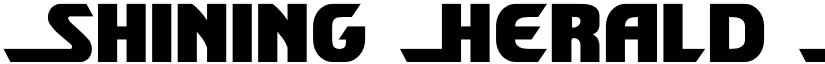 Shining Herald Regular font