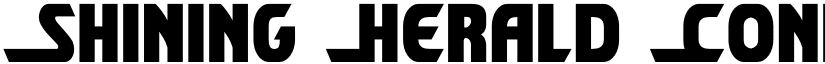 Shining Herald Condensed Condensed font