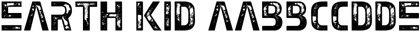 Earth Kid font download