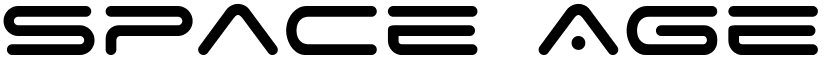 Space Age font