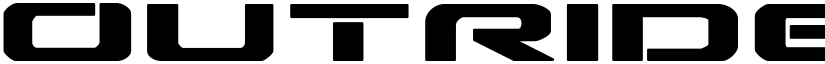 Outrider Bold Bold font