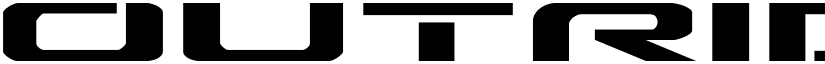 Outrider Expanded Expanded font