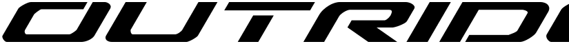 Outrider Super-Italic Italic font