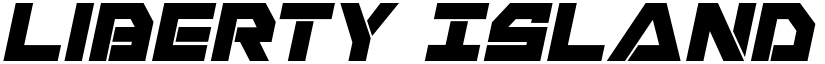 Liberty Island Italic Italic font