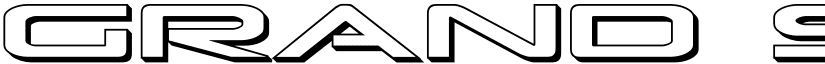Grand Sport 3D Regular font