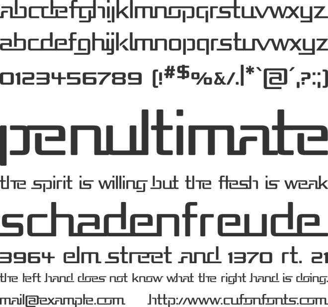 Republika font preview