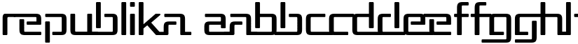 Republika font