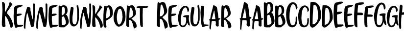 Kennebunkport Regular font
